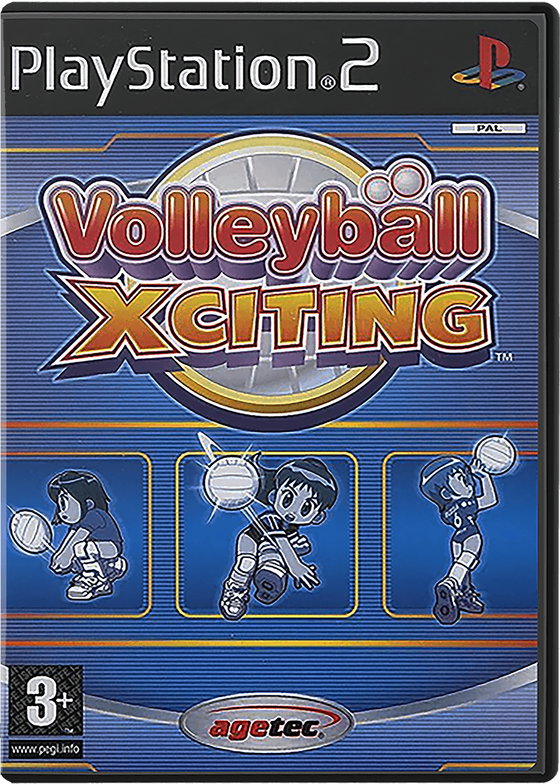 Volleyball Xciting box art for Playstation 2